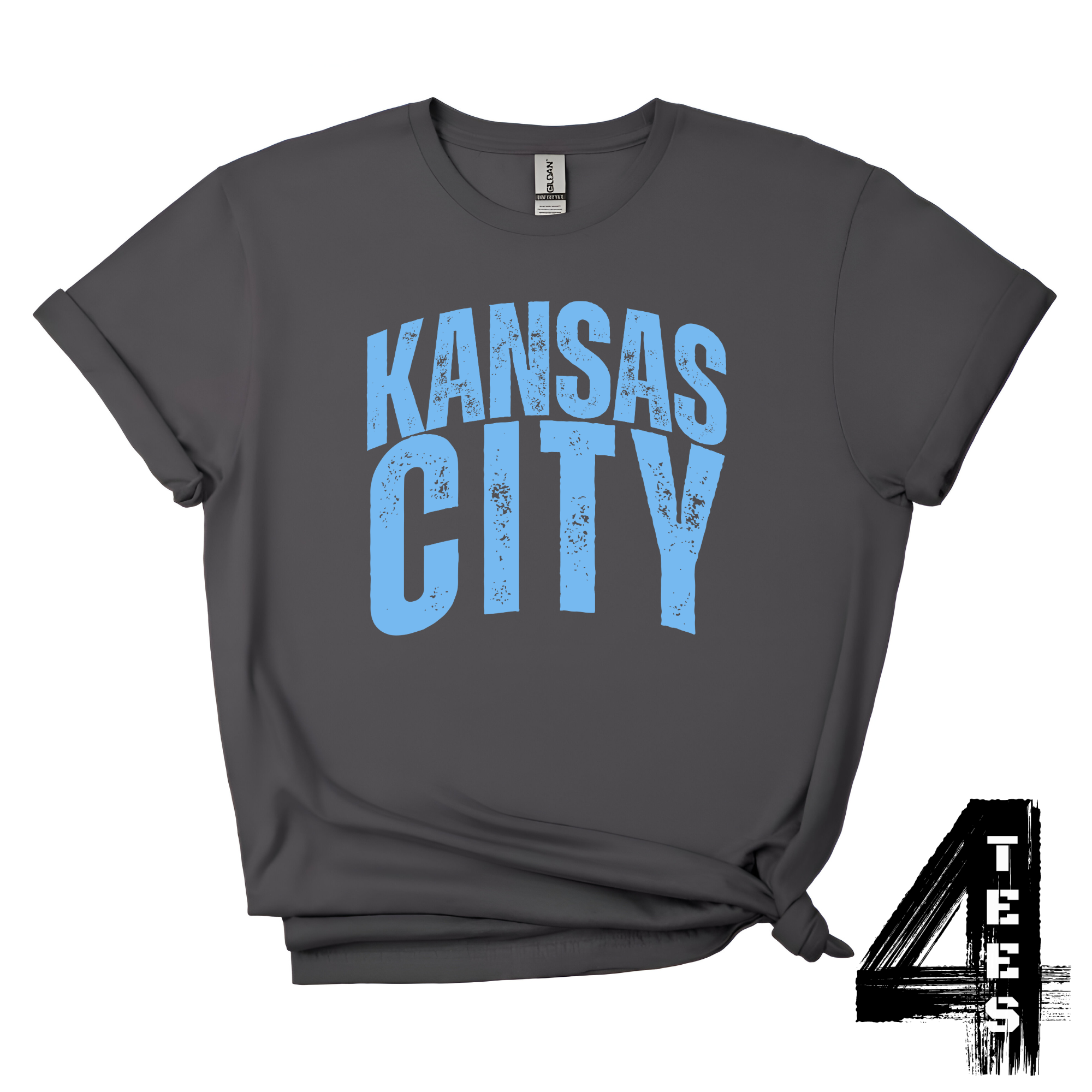 Kansas City Distressed - Powder blue