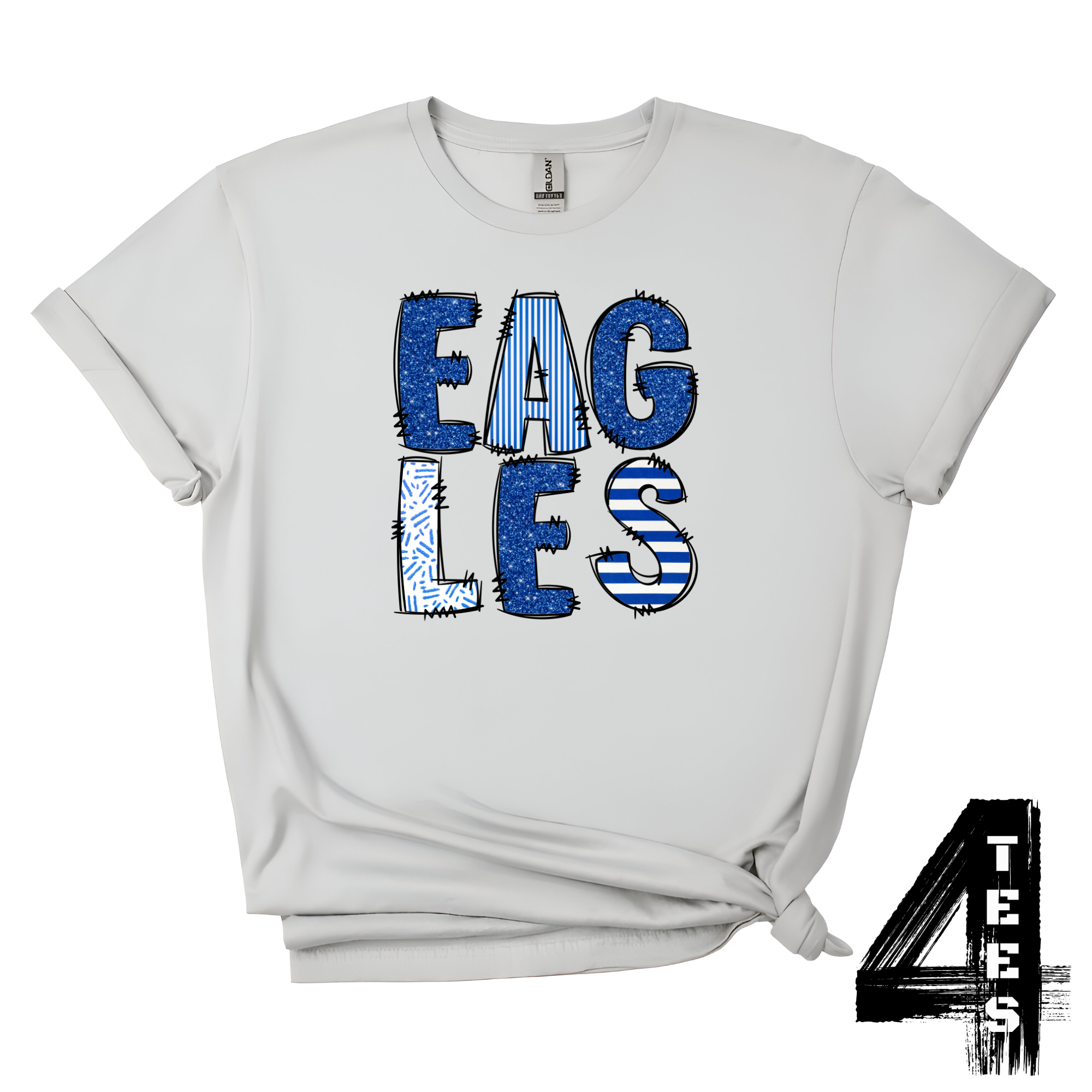 Eagles Doodle Letters