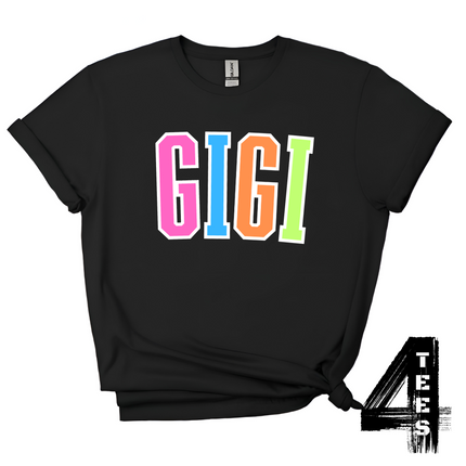 GIGI - Multi-Color Varsity Letters