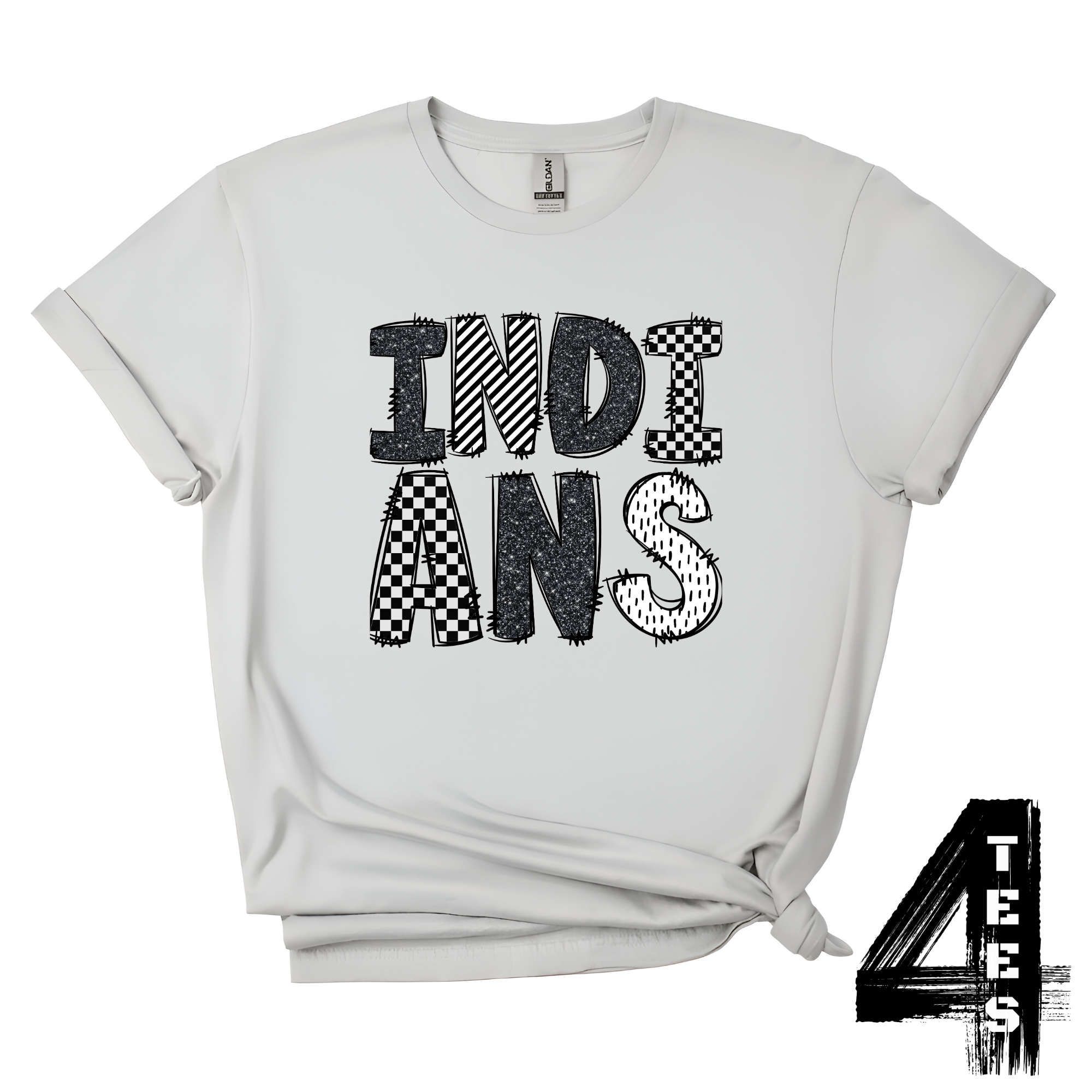 Indians Doodle Letters