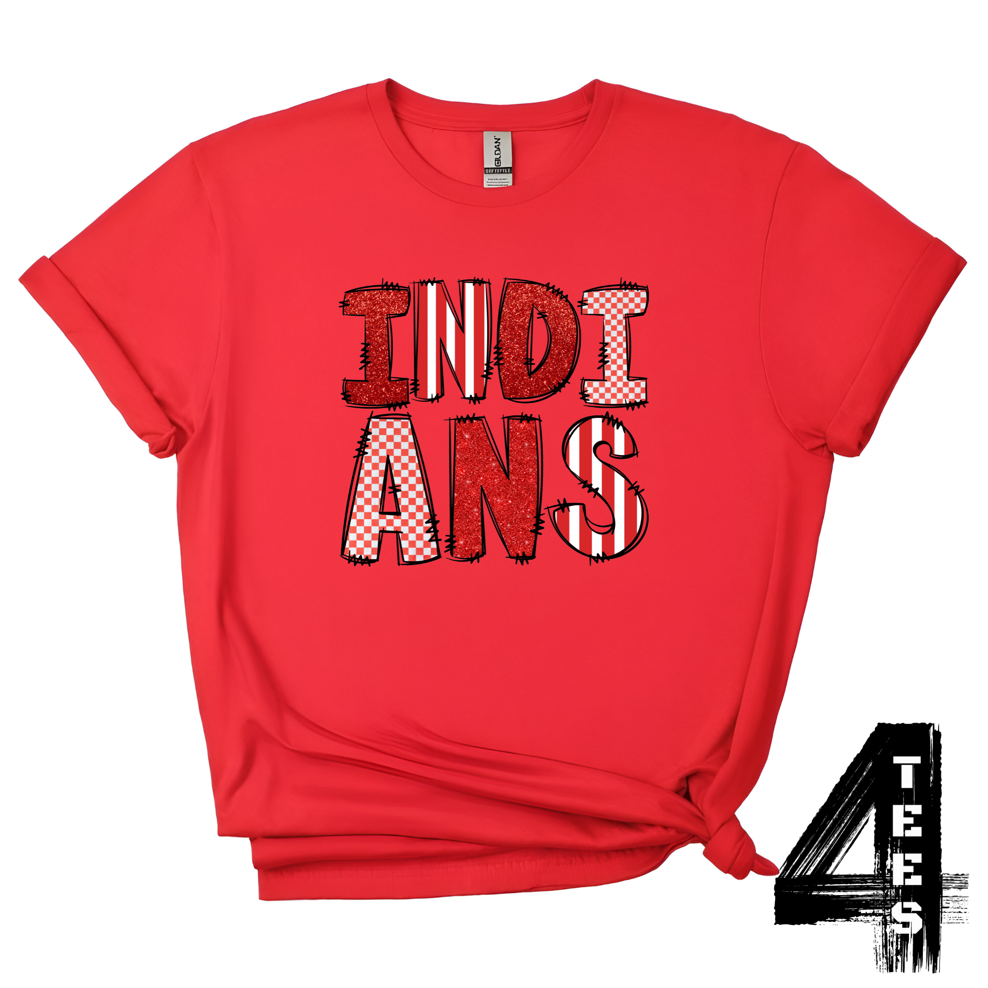 Indians Doodle Letters