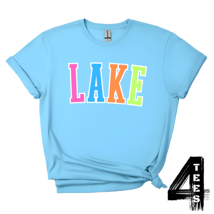 LAKE - Multi-Color Varsity Letters