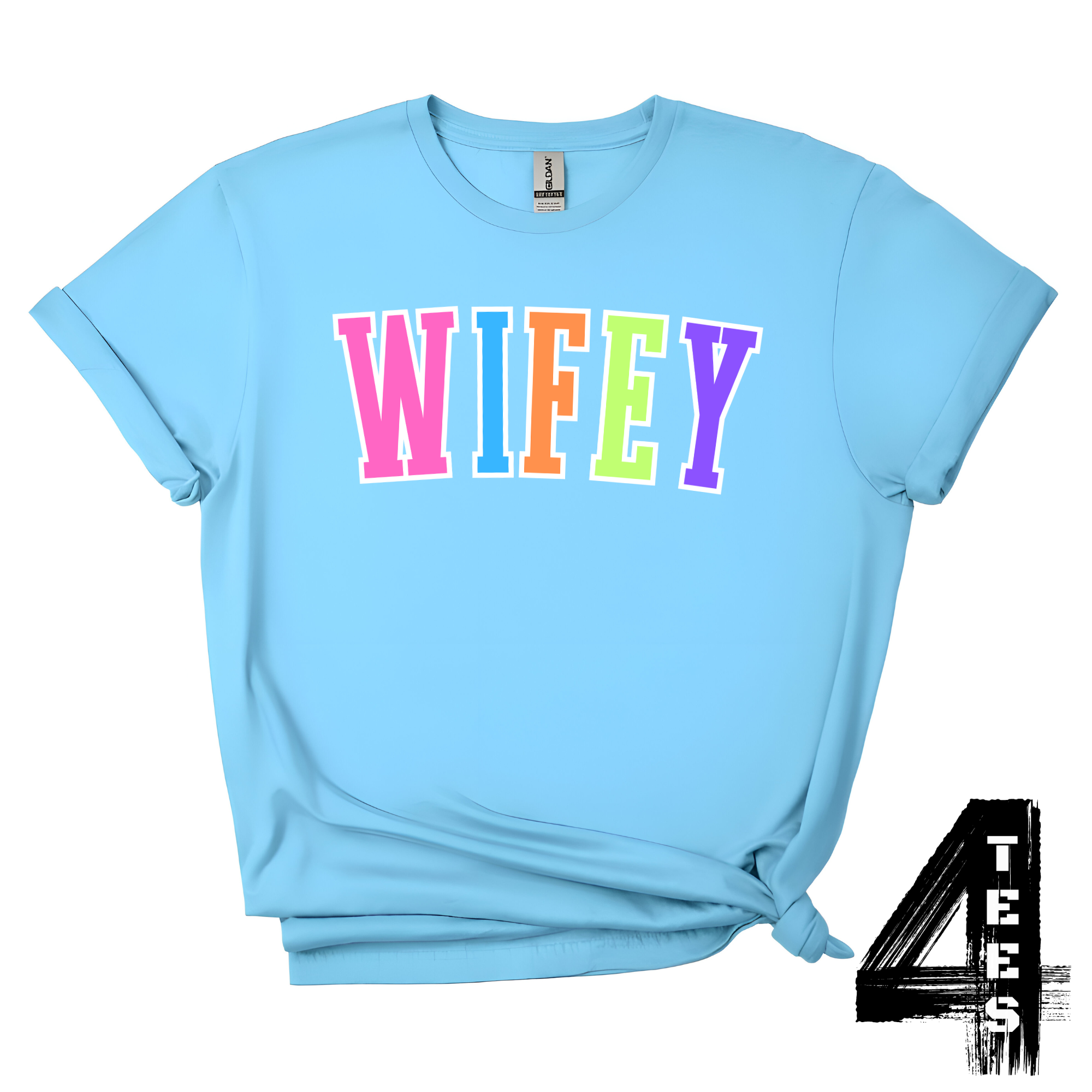 WIFEY - Multi-Color Varsity Letters