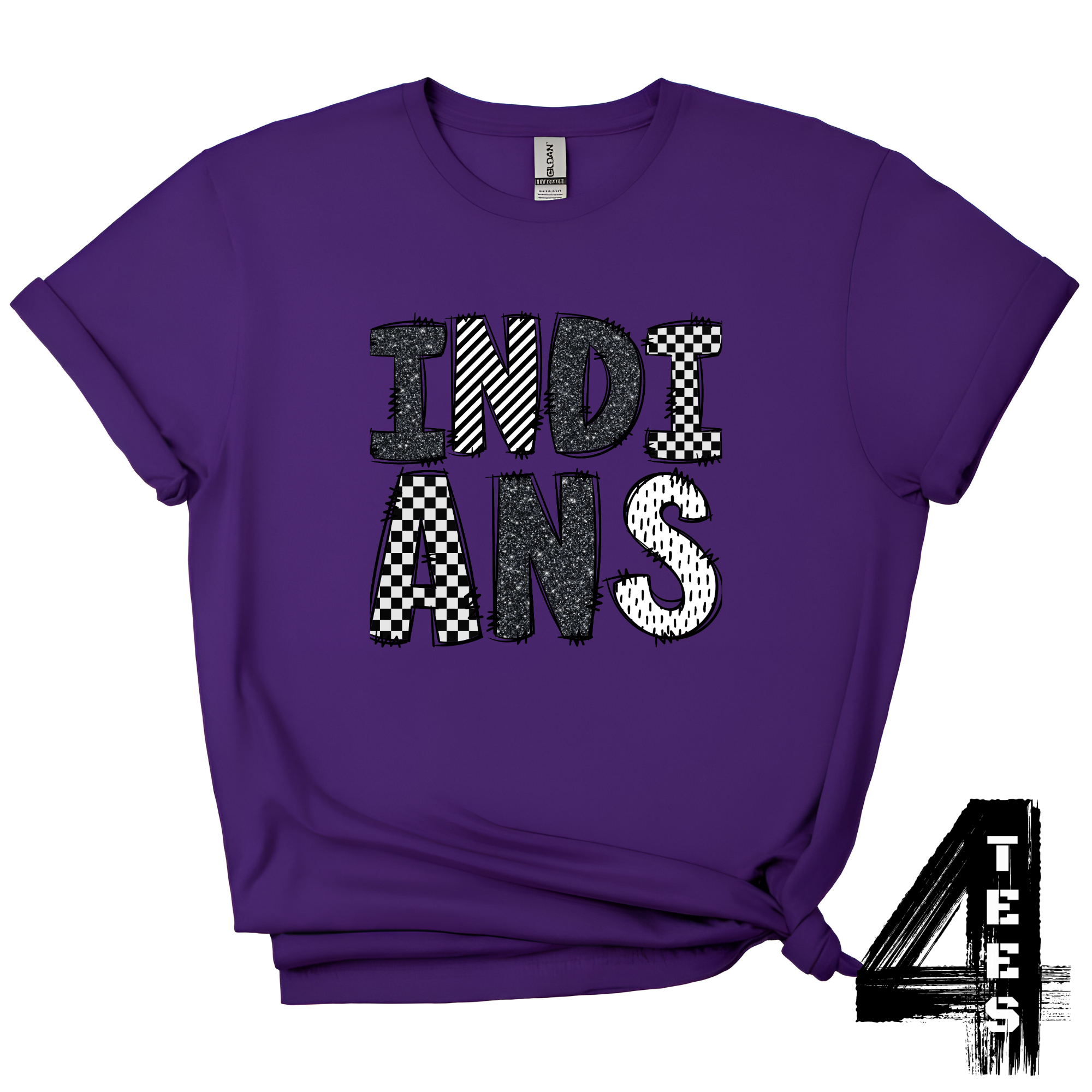 Indians Doodle Letters