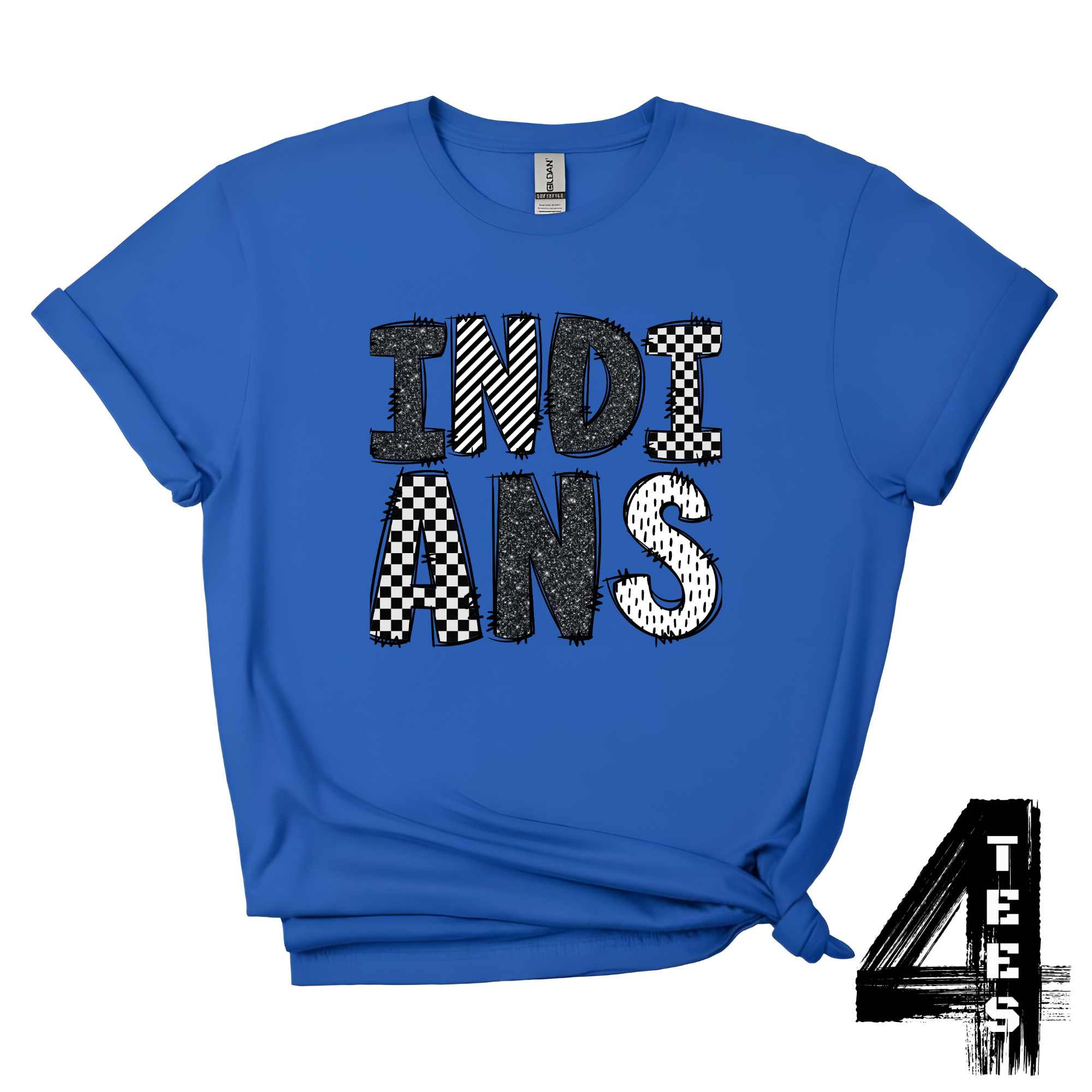 Indians Doodle Letters