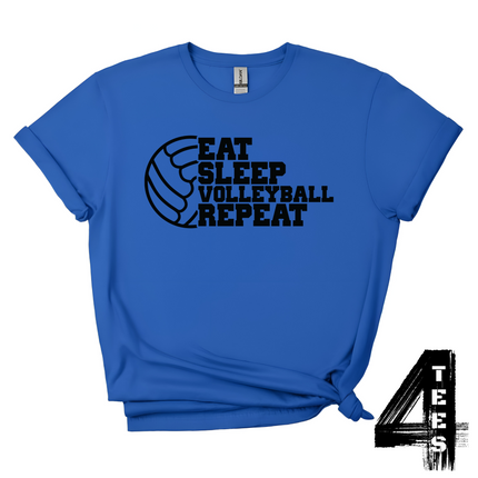 Eat Sleep Volleyball Repeat