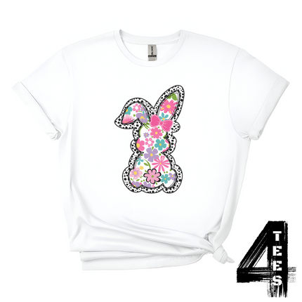 Floral Easter Bunny