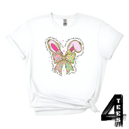 Glitter Bunny Bow