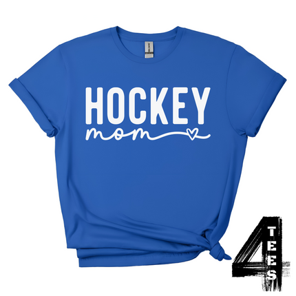 Hockey Mom - white