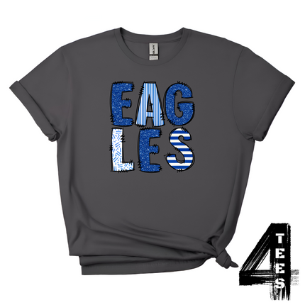 Eagles Doodle Letters
