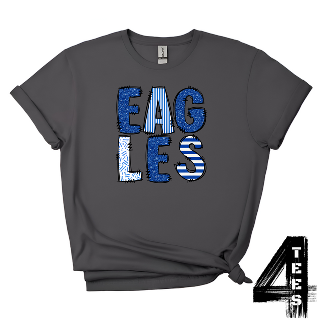 Eagles Doodle Letters