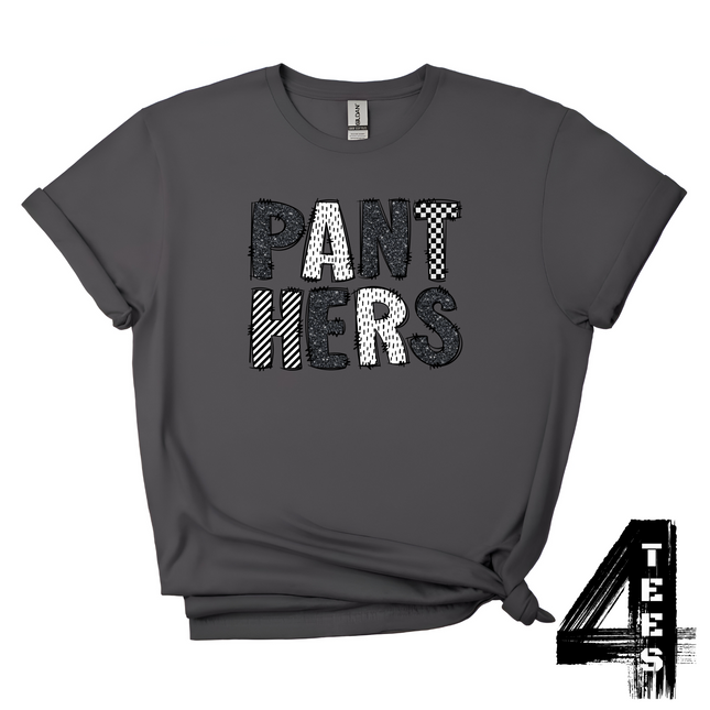 Panthers Doodle Letters