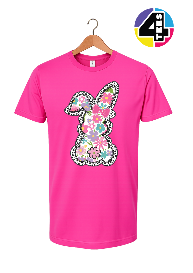 Floral Easter Bunny