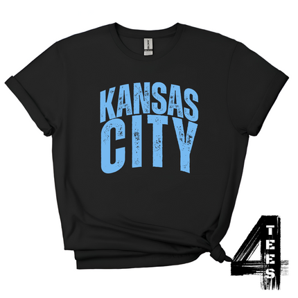Kansas City Distressed - Powder blue