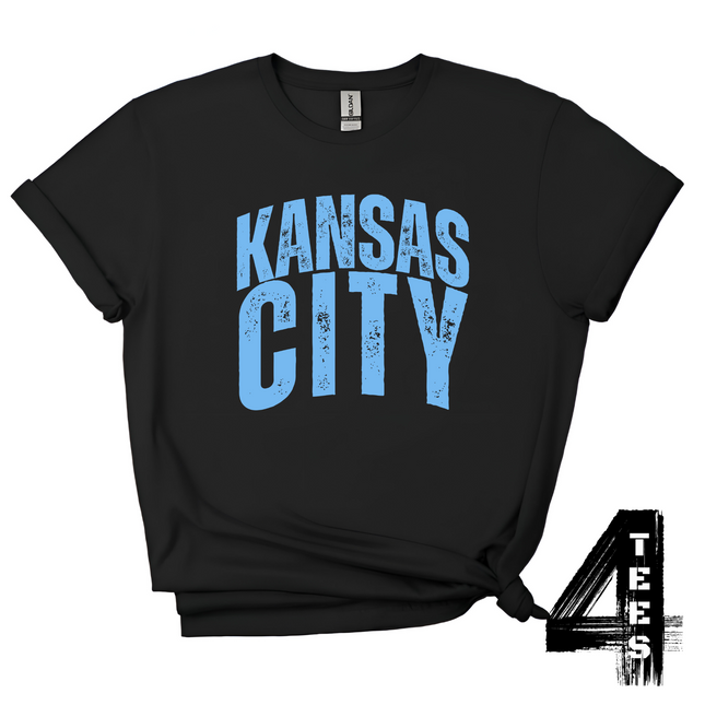 Kansas City Distressed - Powder blue