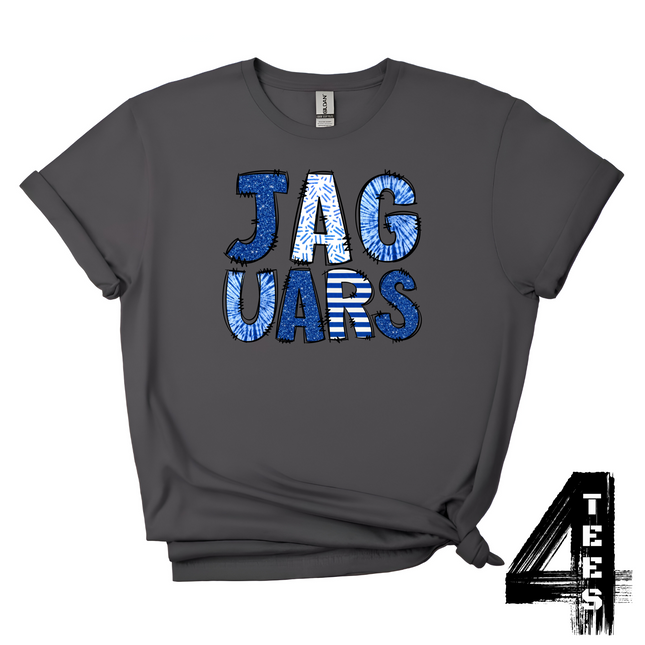 Jaguars Doodle Letters