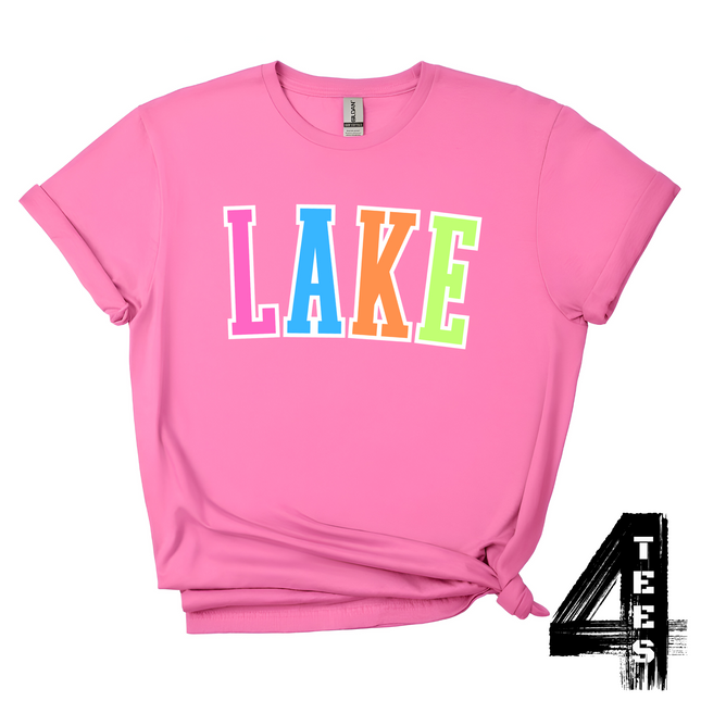 LAKE - Multi-Color Varsity Letters