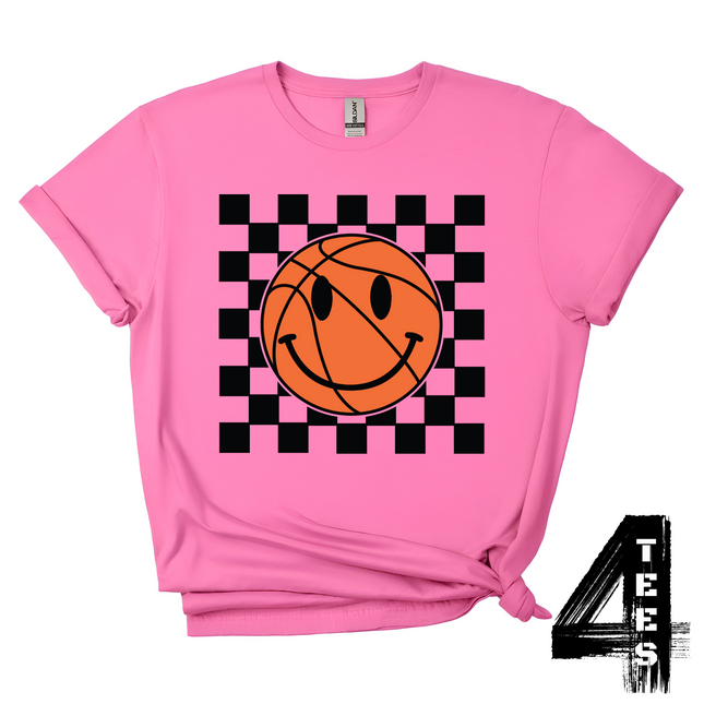 Basketball Retro Smiley