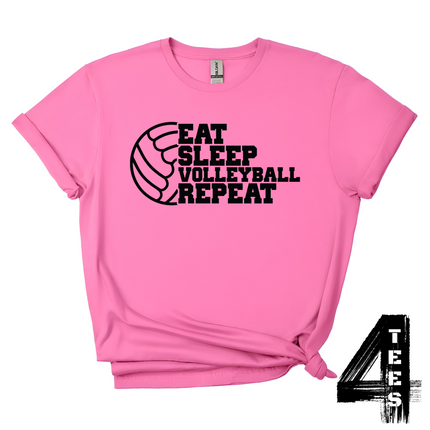 Eat Sleep Volleyball Repeat