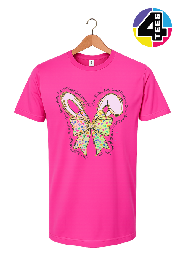 Glitter Bunny Bow