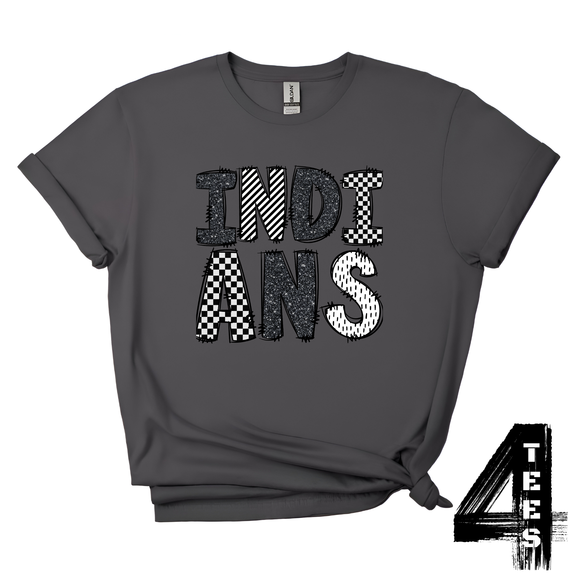 Indians Doodle Letters