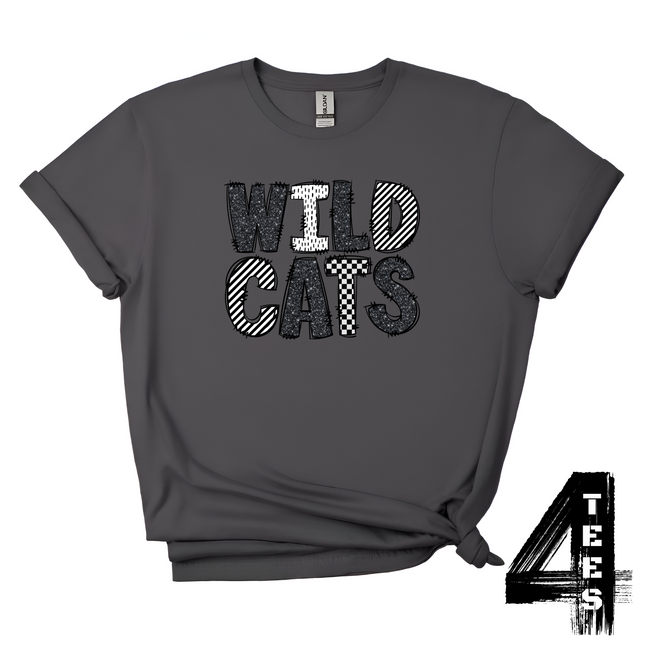 Wildcats Doodle Letters