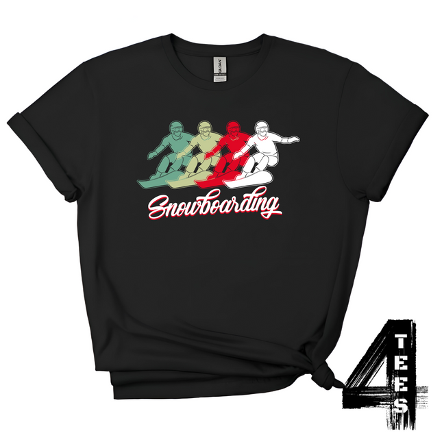 Snowboarding Silhouette