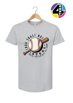 Vintage Baseball & Bat Graphic