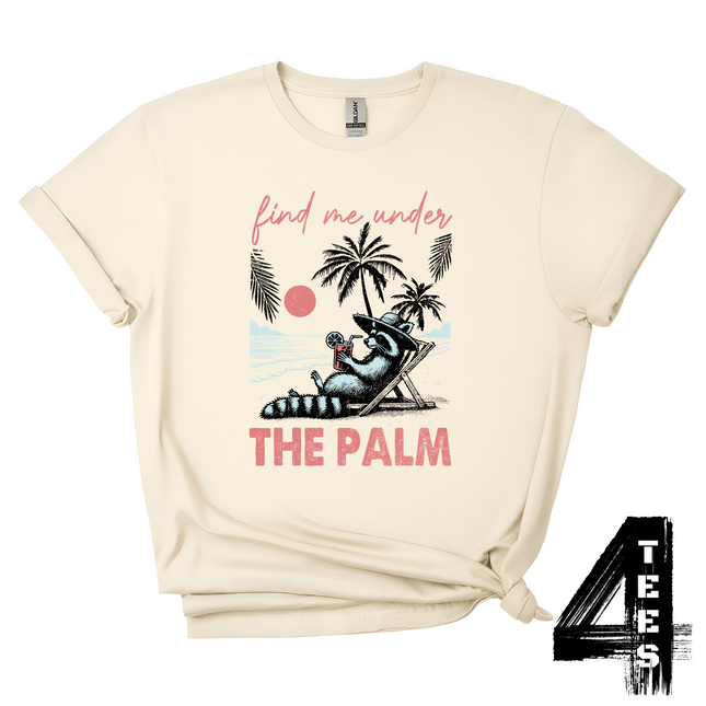 Find Me Under The Palm Soft T-Shirt