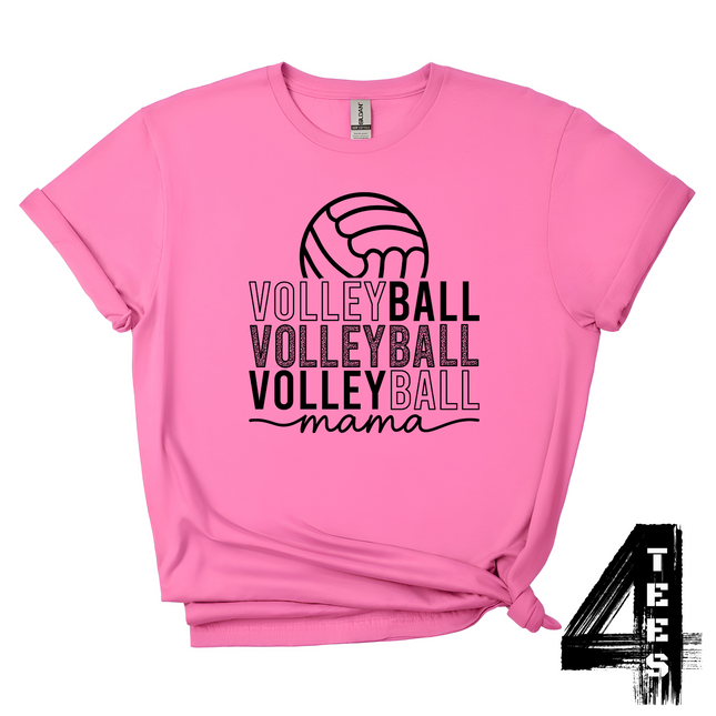Volleyball mama leopard