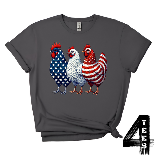 American Flag Chickens