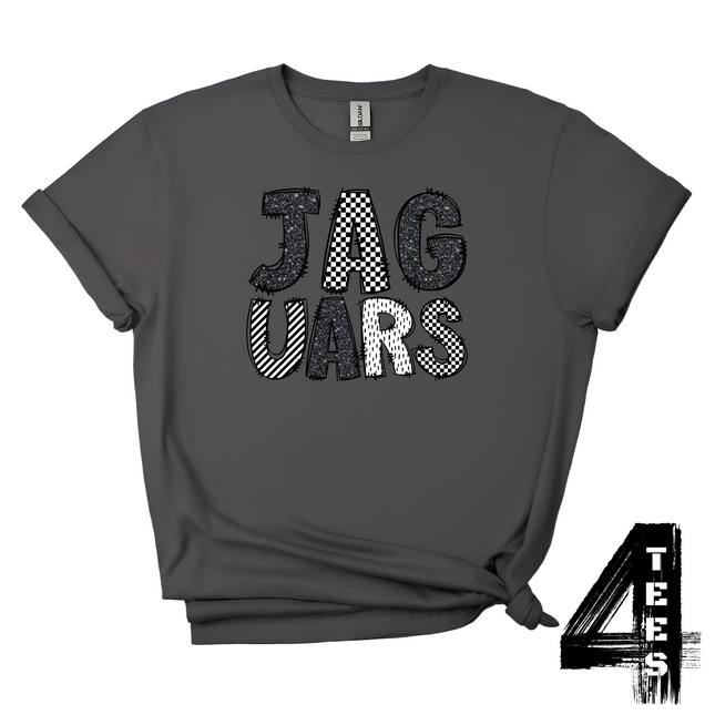 Jaguars Doodle Letters