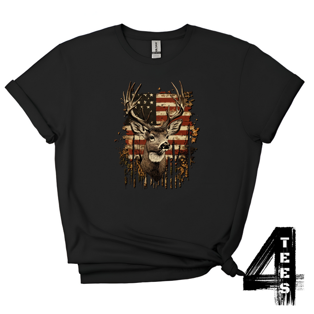 American Flag Deer