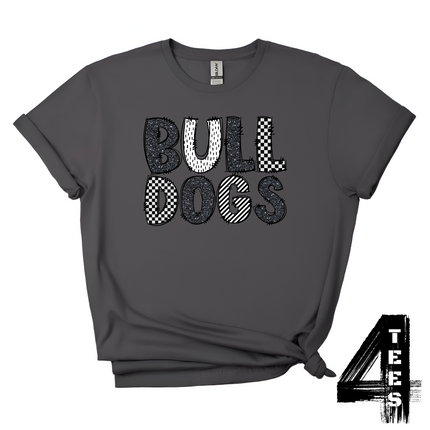 Bulldogs Doodle Letters