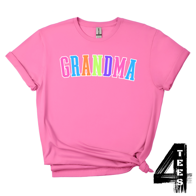 GRANDMA - Multi-Color Varsity Letters