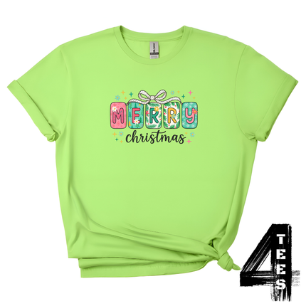 Colourful Merry Christmas