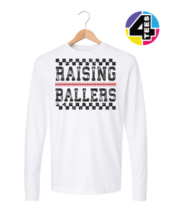 Raising Ballers Long Sleeve Tee