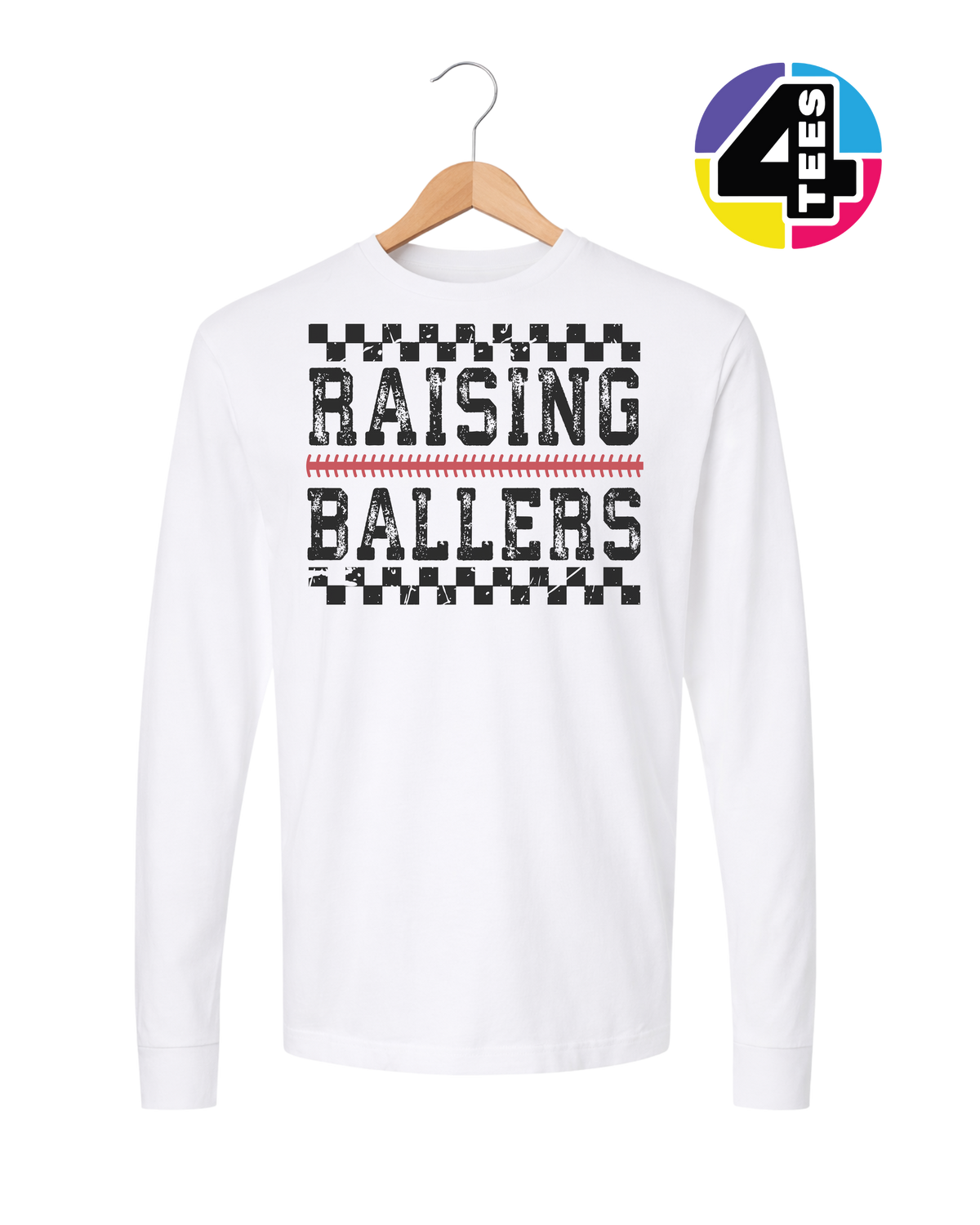 Raising Ballers Long Sleeve Tee