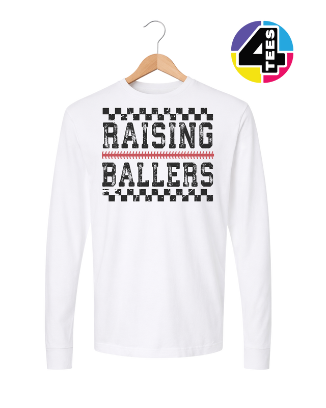 Raising Ballers Long Sleeve Tee