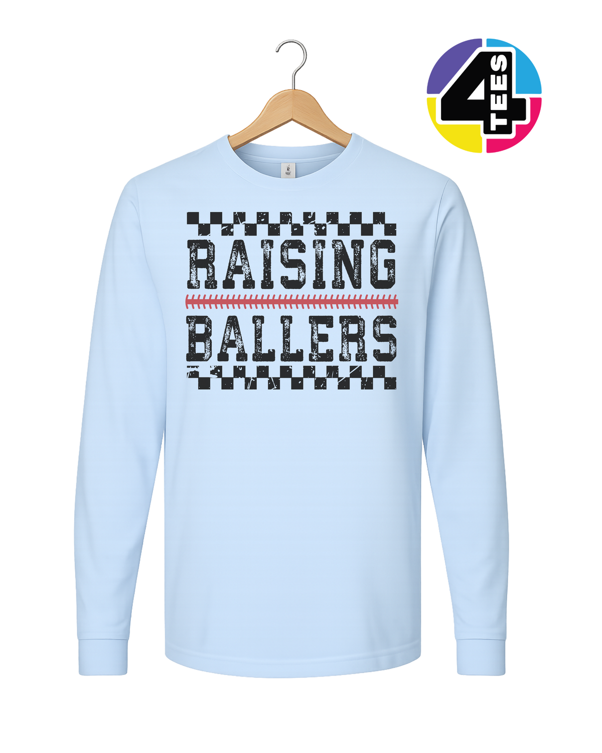 Raising Ballers Long Sleeve Tee