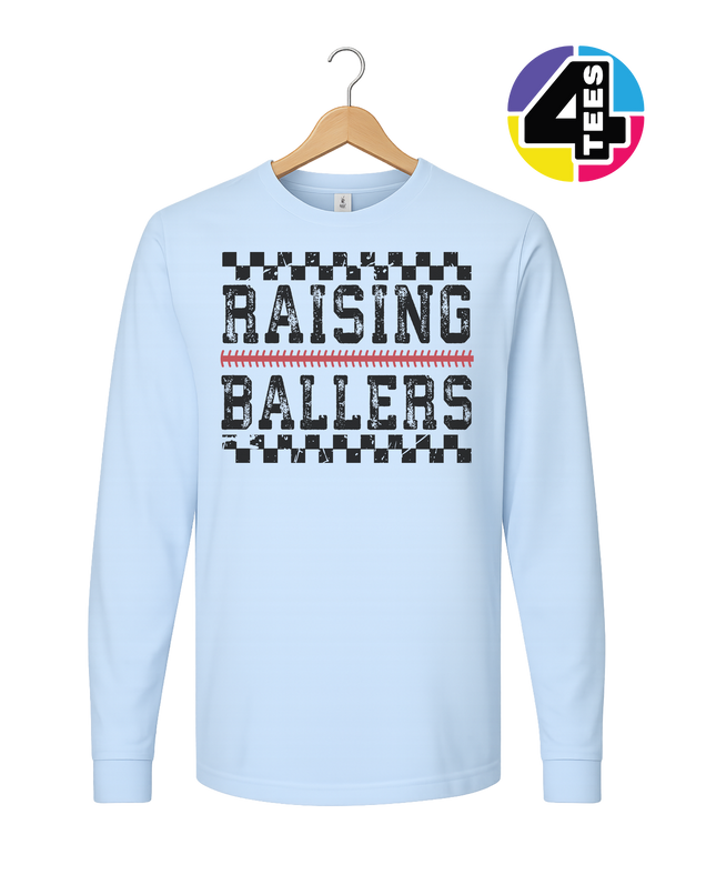 Raising Ballers Long Sleeve Tee