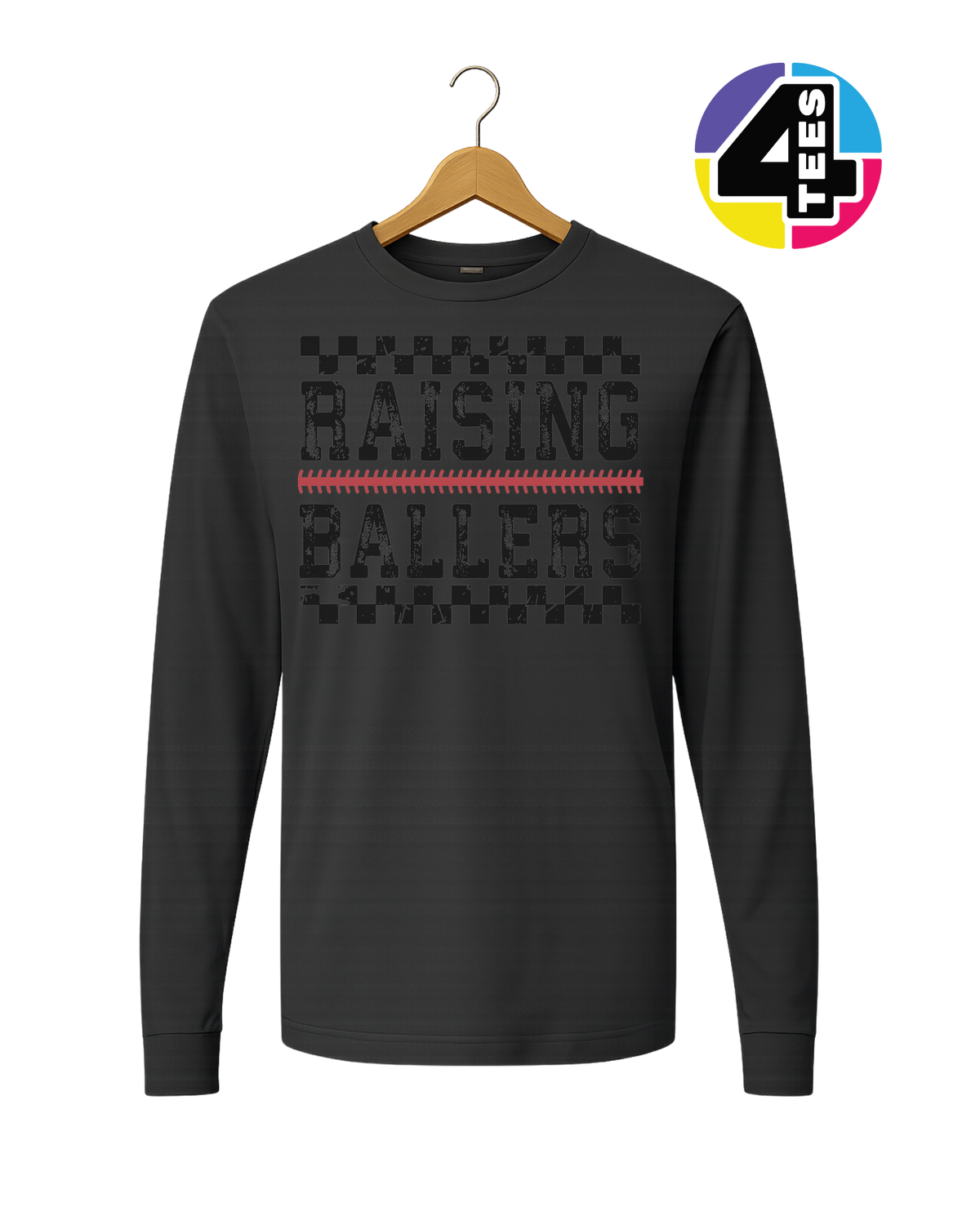 Raising Ballers Long Sleeve Tee