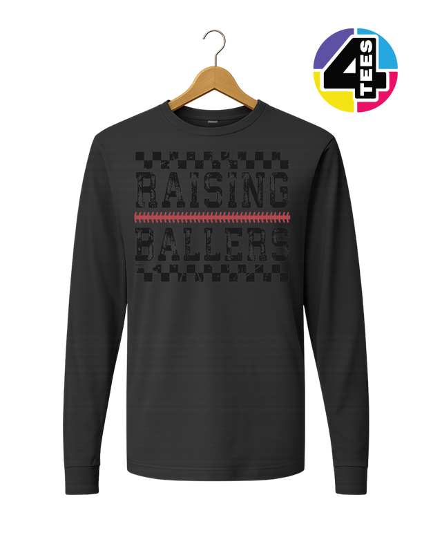 Raising Ballers Long Sleeve Tee