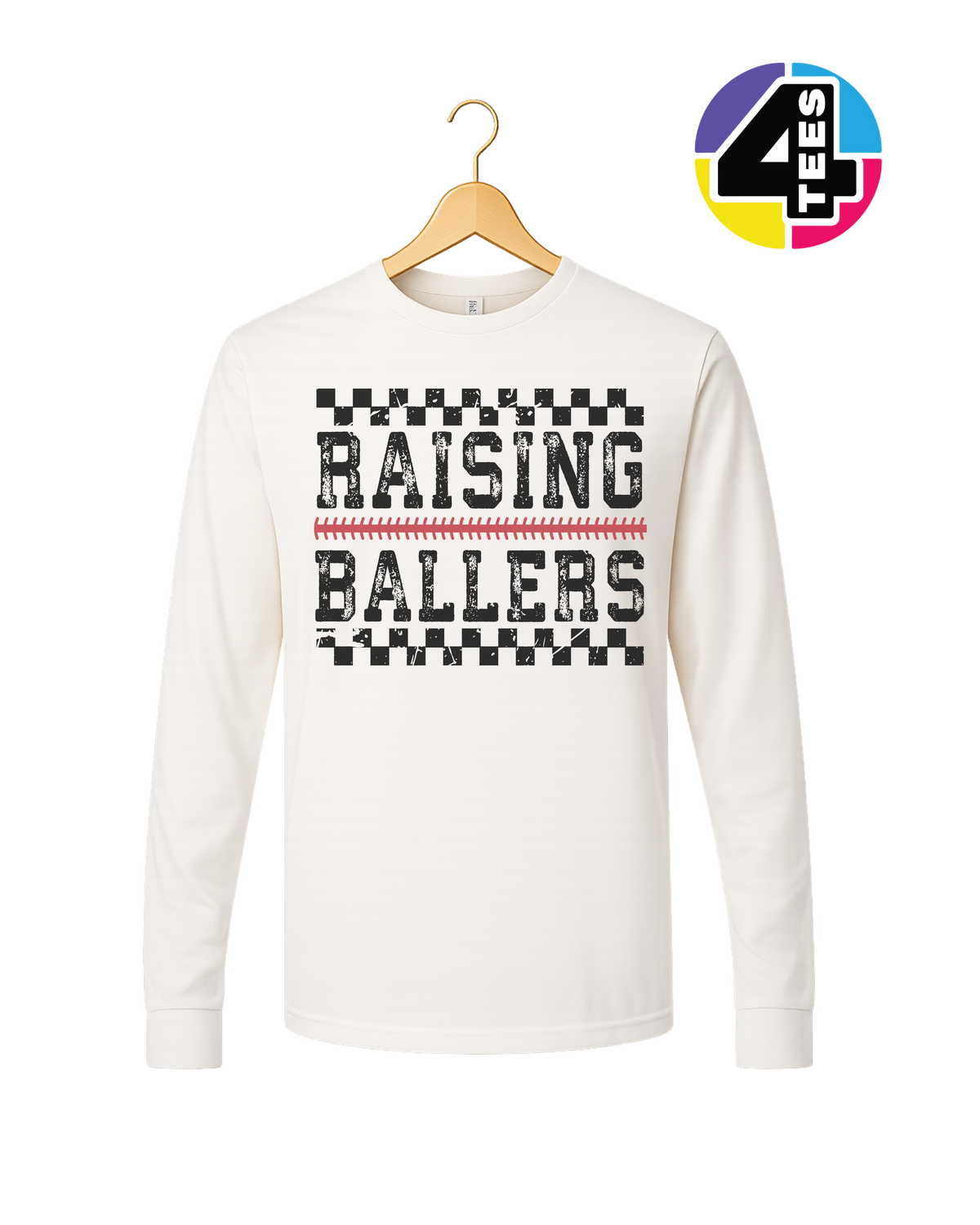 Raising Ballers Long Sleeve Tee