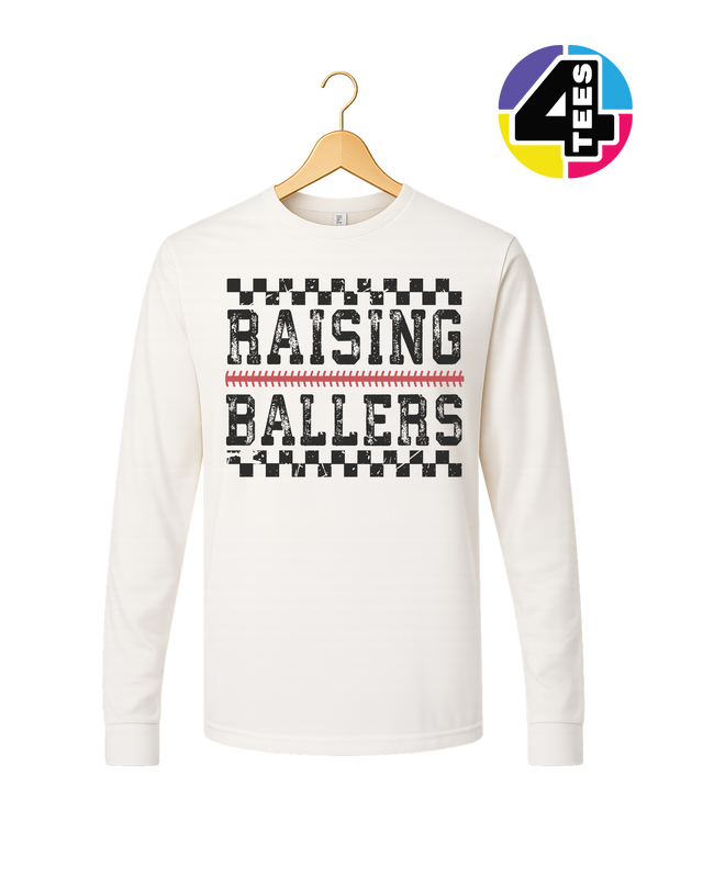Raising Ballers Long Sleeve Tee