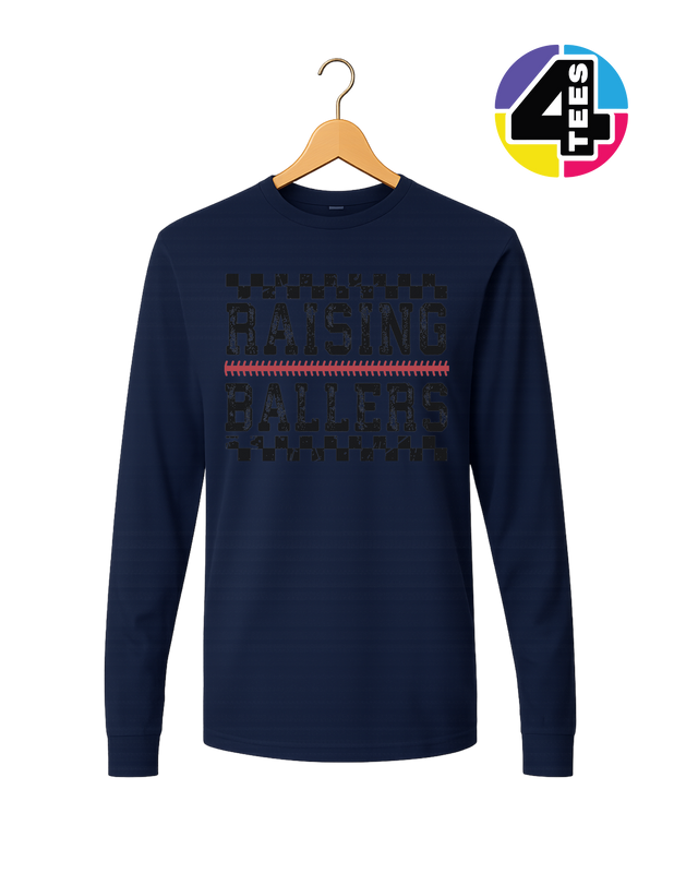 Raising Ballers Long Sleeve Tee