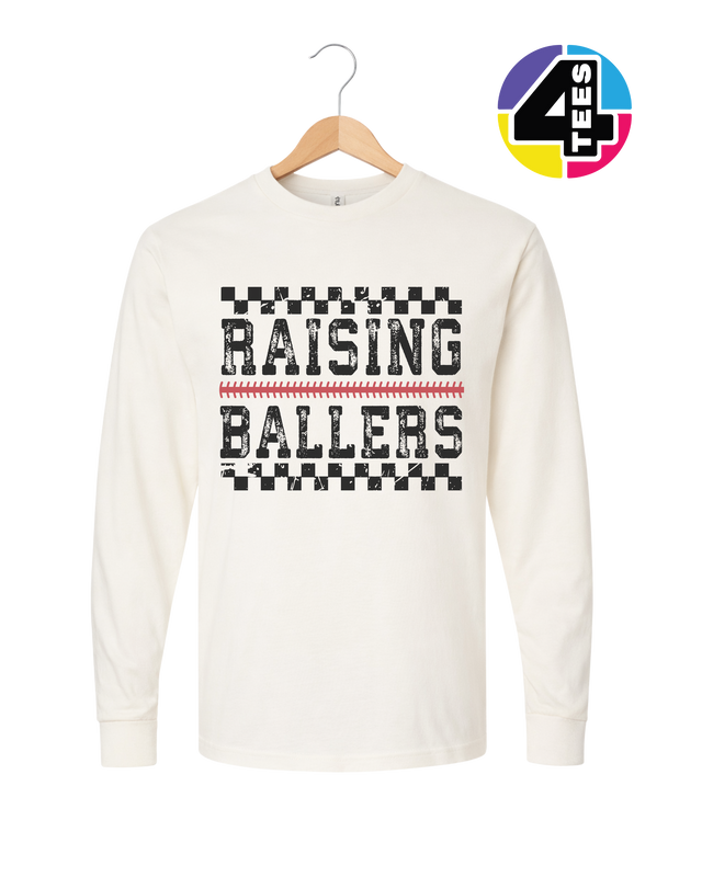Raising Ballers Long Sleeve Tee
