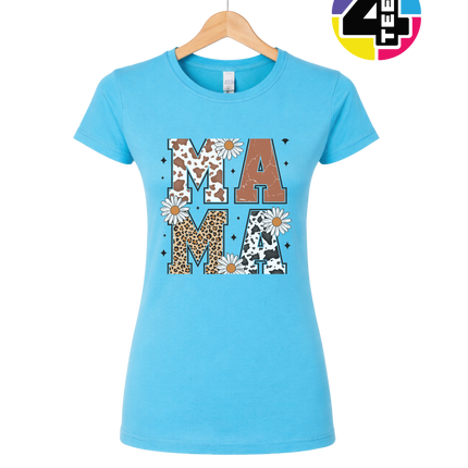 Mama Patchwork Floral Women's Tee