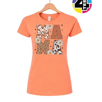 Mama Patchwork Floral Women's Tee