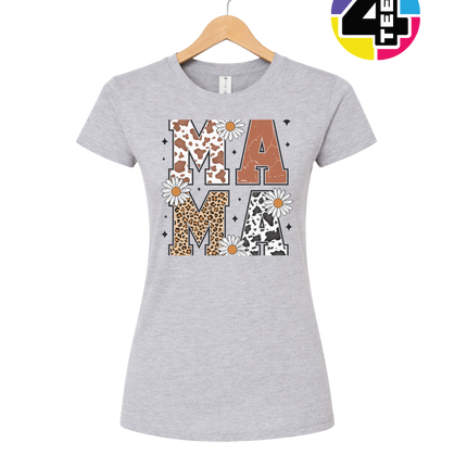 Mama Patchwork Floral Women's Tee